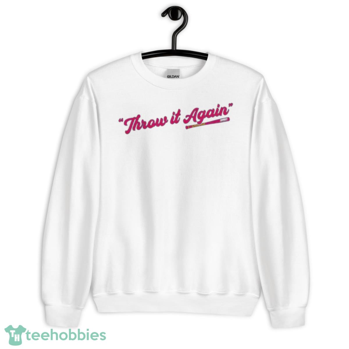 Braves Throw It Again Shirt - Unisex Heavy Blend Crewneck Sweatshirt