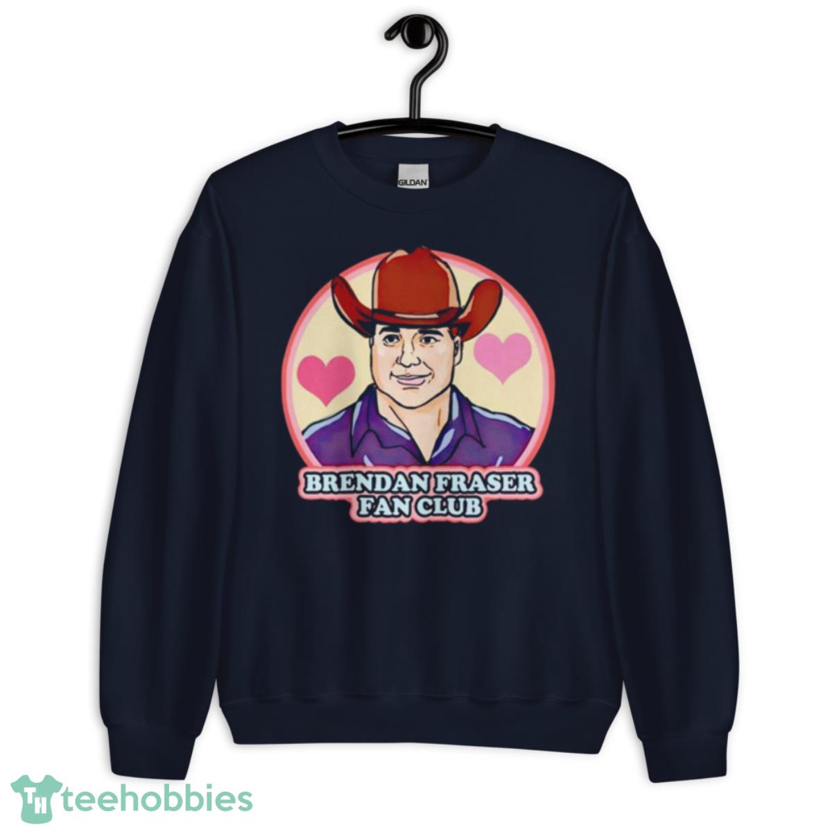 Brendan Fraser Fan Club Shirt - Unisex Crewneck Sweatshirt-1