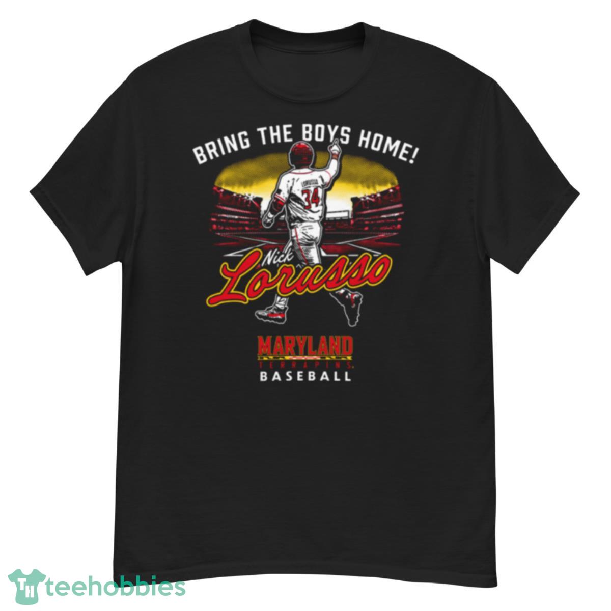 Bring The Boys Home Nick Lorusso Maryland Terrapins Baseball Shirt - G500 Men’s Classic T-Shirt