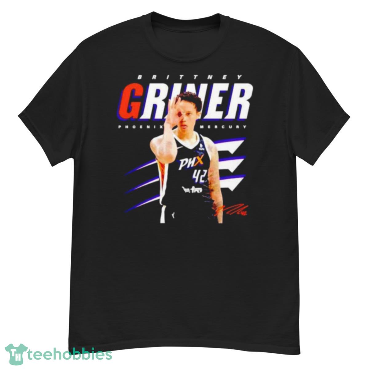 Brittney Griner Phoenix Mercury Signature Shirt - G500 Men’s Classic T-Shirt