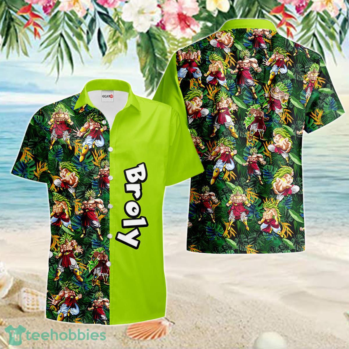 Broly Hawaiian Shirt Anime Merch Clothes Best Gift For Men Women Fans Product Photo 1
