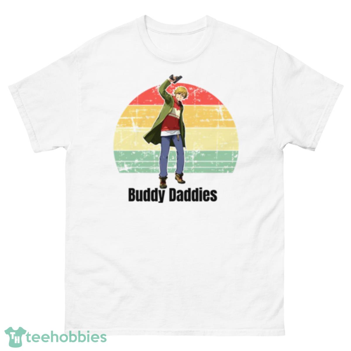 Buddy Daddies Distressed Anime shirt - 500 Men’s Classic Tee Gildan