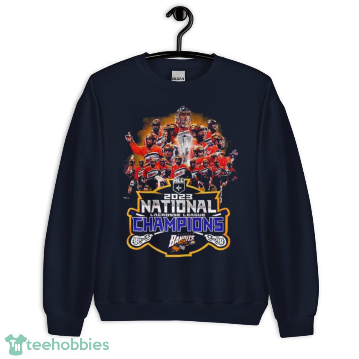 Buffalo Bandits NLL 2023 National Lacrosse League Champions Shirt - Unisex Crewneck Sweatshirt-1