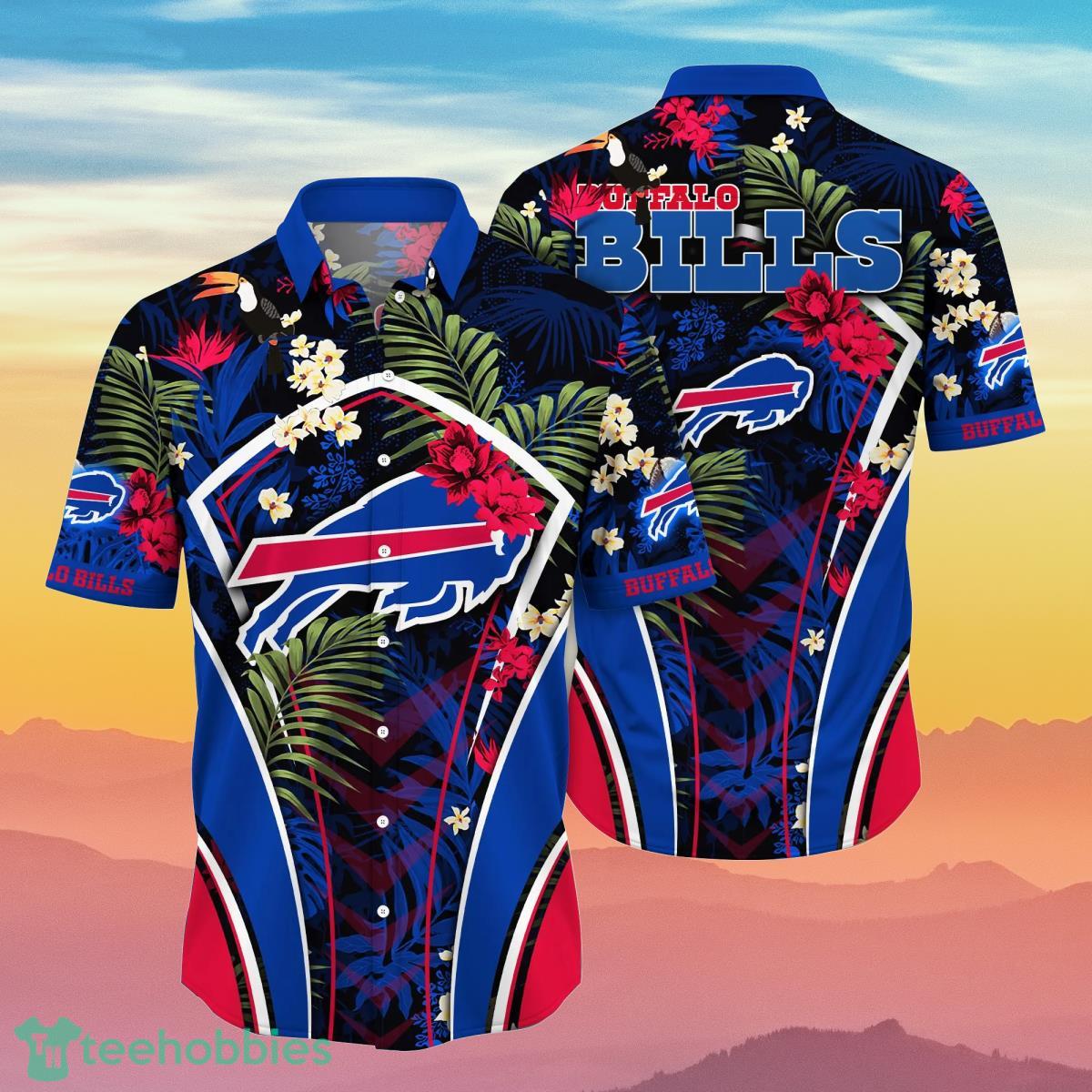 Buffalo Bills NFL Flower Hawaiian Shirt Impressive Gift For Fans Product Photo 1