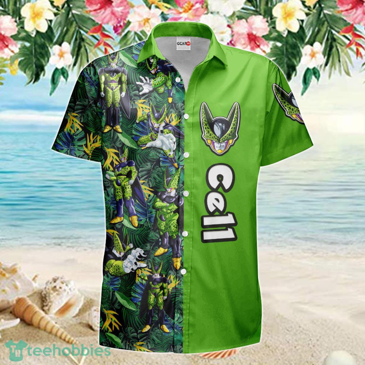 Cell Hawaiian Shirt Anime Merch Clothes Special Gift For Men Women Fans Product Photo 2