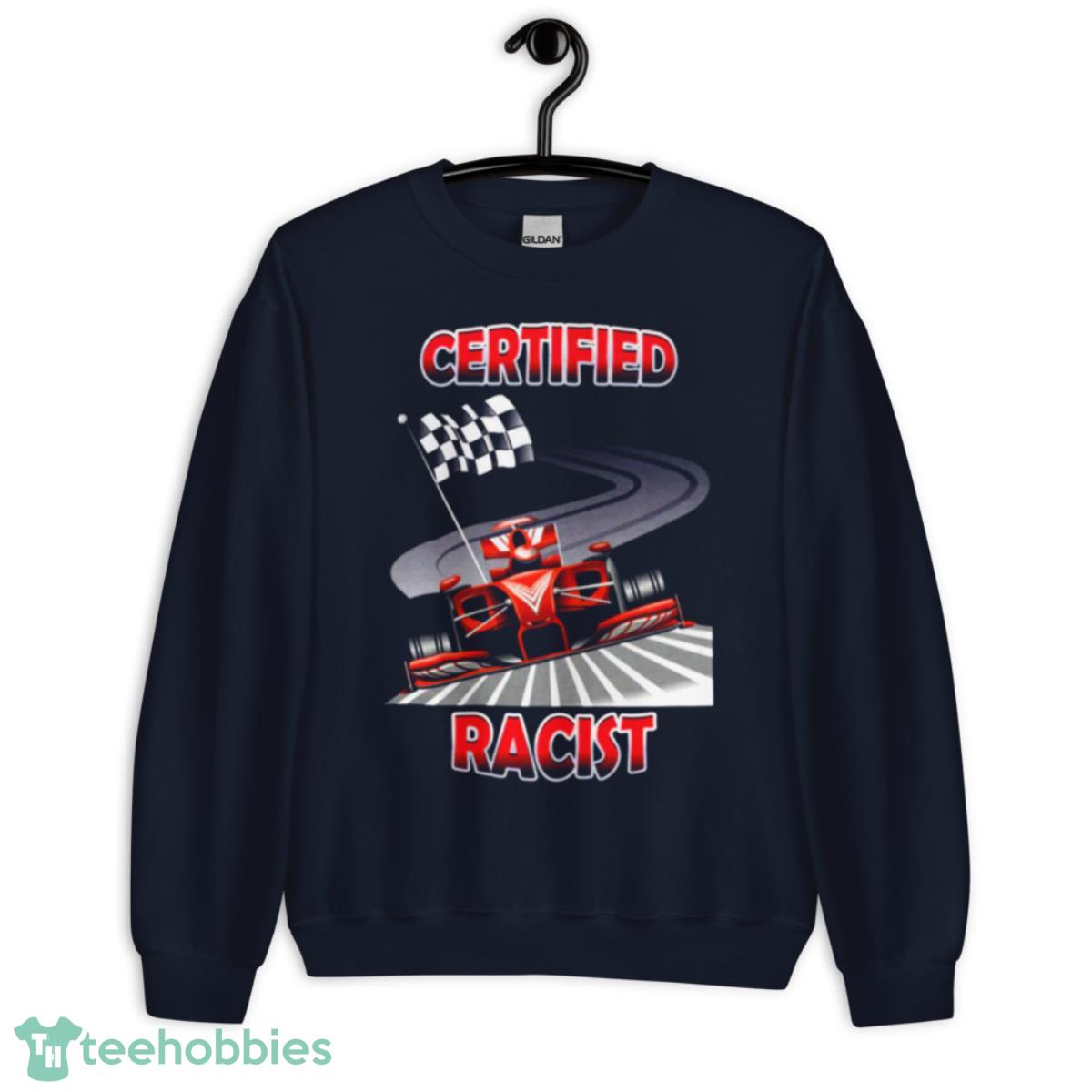 Certified Racer Tee - Unisex Crewneck Sweatshirt-1