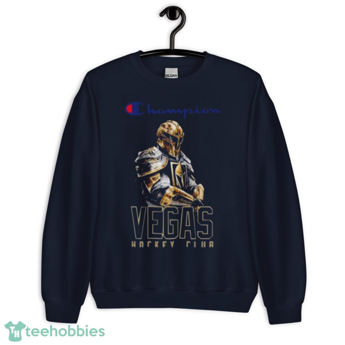 Champions Mandalorian Vegas Golden Knights Shirt - Unisex Crewneck Sweatshirt-1