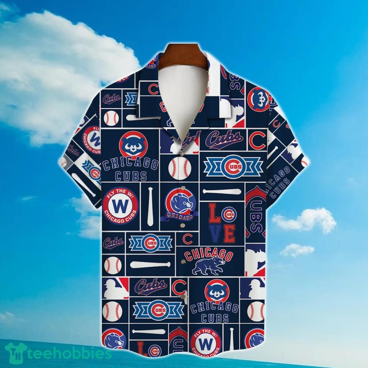 Chicago Cubs Major League Baseball 2023 Hawaiian Shirt Product Photo 2