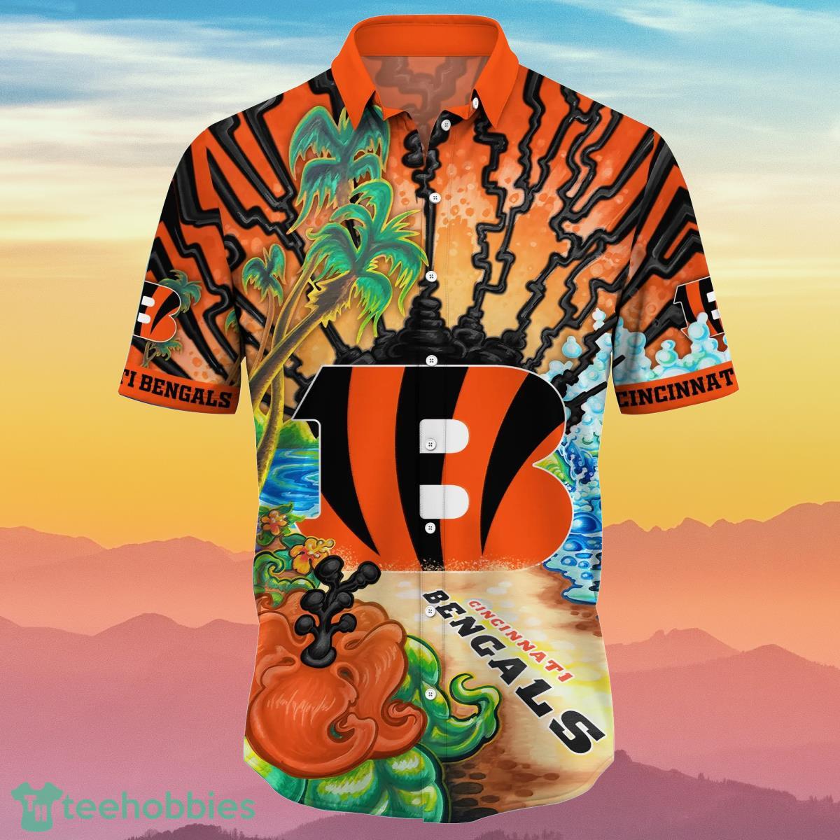 Cincinnati Bengals NFL Flower Hawaiian Shirt Summer Football Best Idea For Real Fans Product Photo 2
