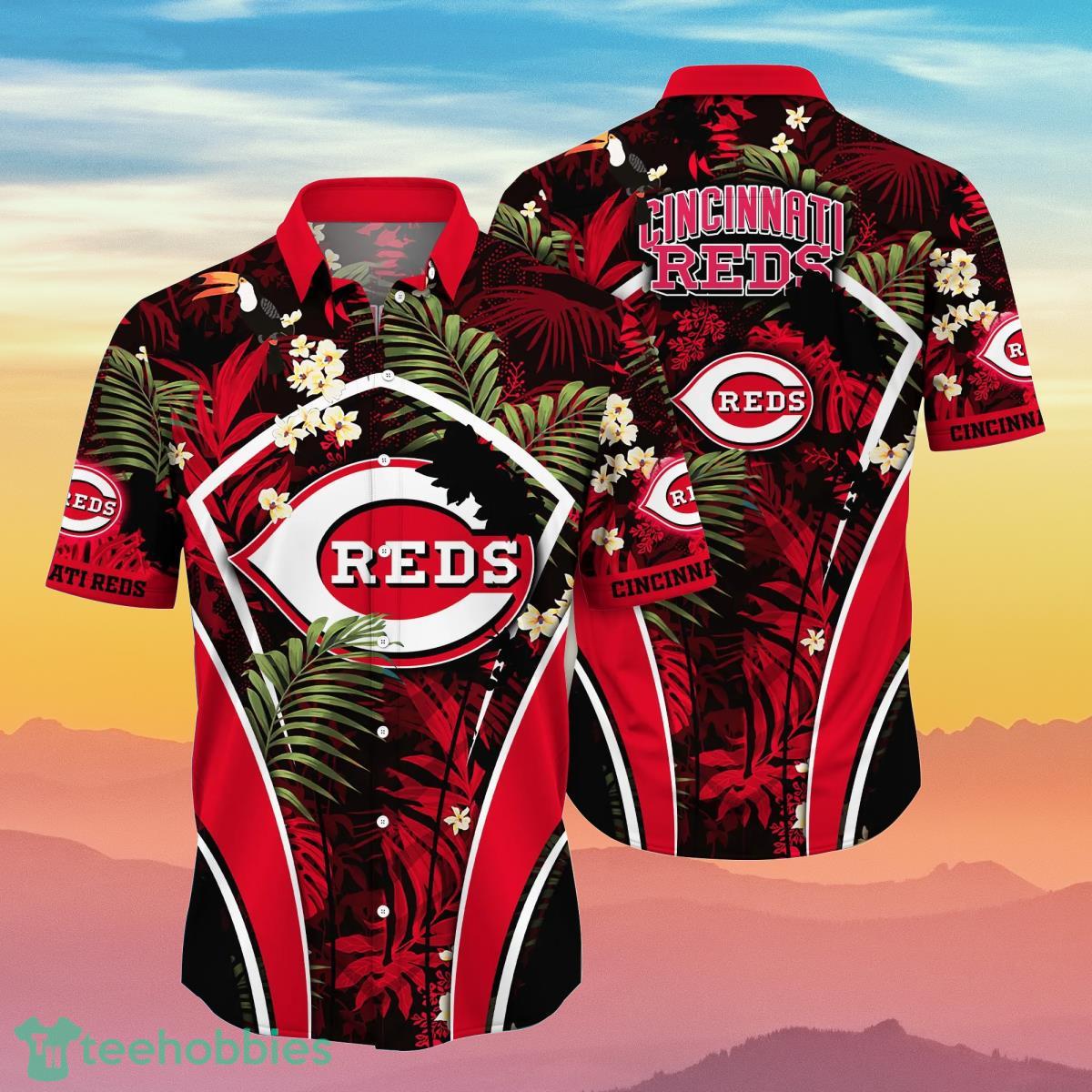 Cincinnati Reds MLB Hawaiian Shirt Custom Sun Rays Aloha Shirt