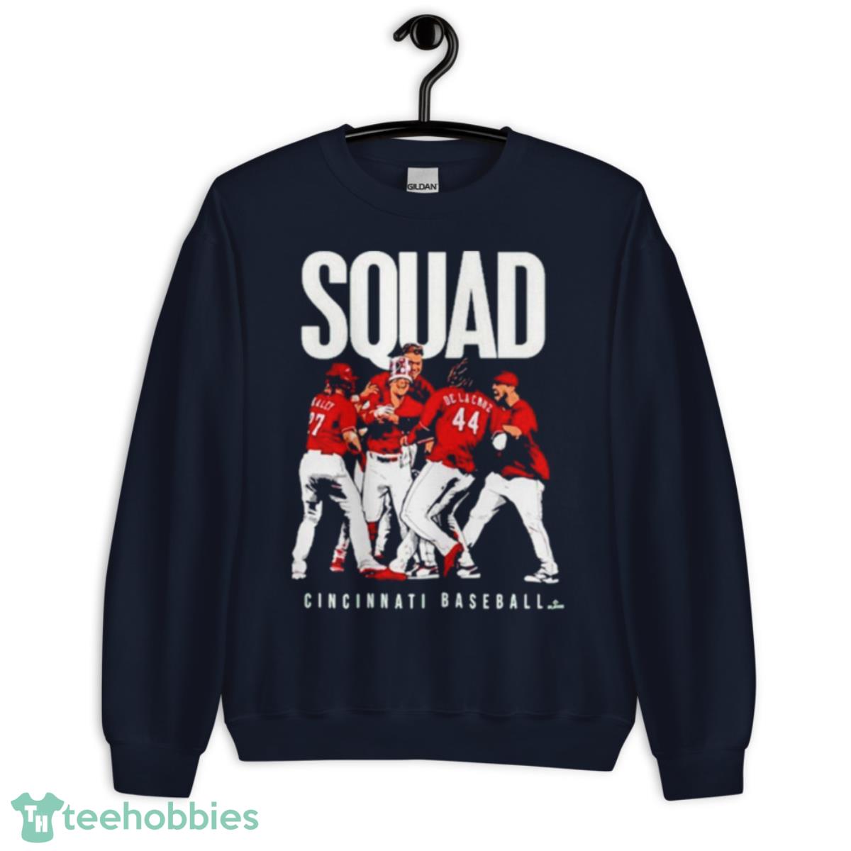 Cincyshirts Cincinnati Baseball Squad Shirt - Unisex Crewneck Sweatshirt-1