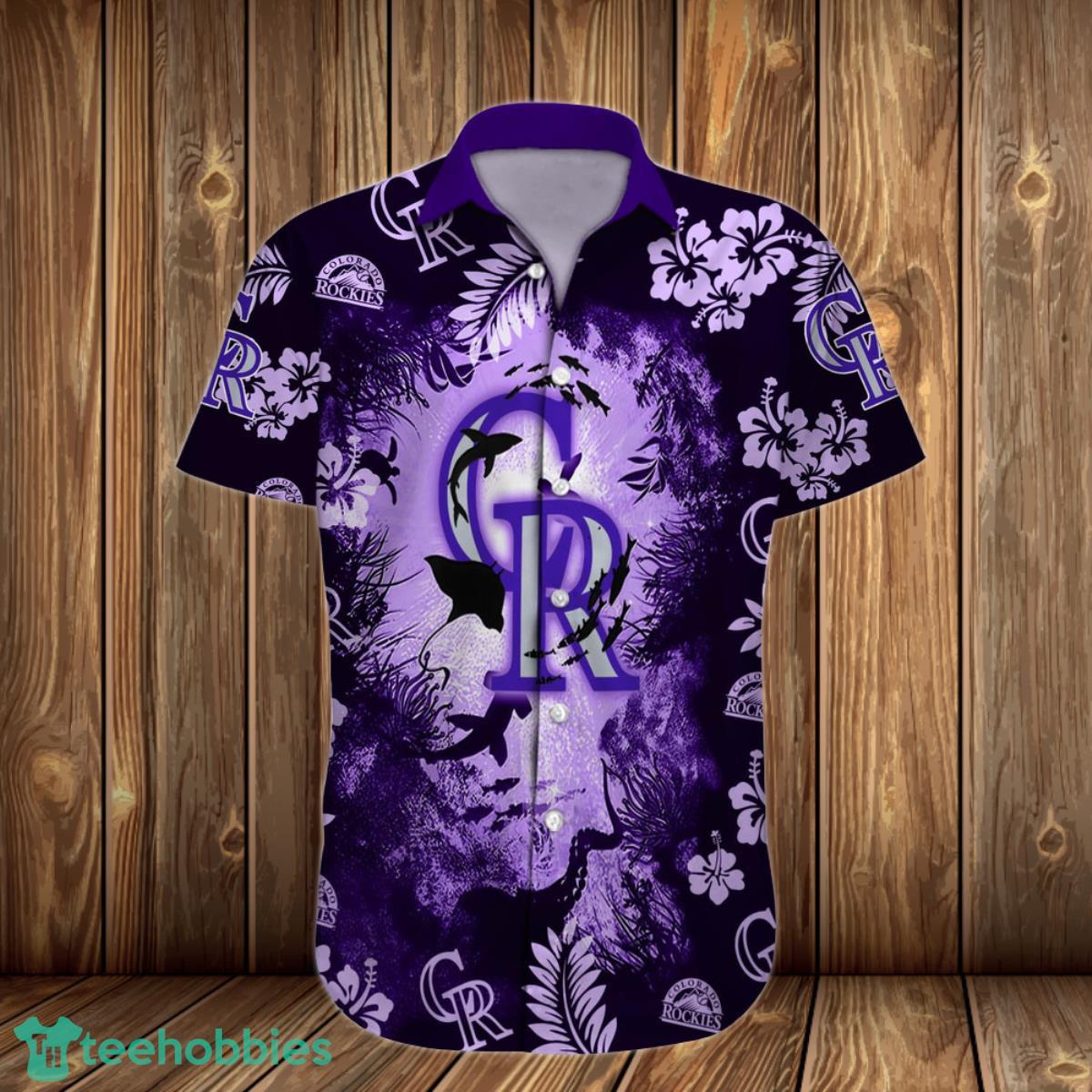 Colorado Rockies MLB Flower Hawaiian Shirt Unique Gift For Men And Women  Fans - Freedomdesign