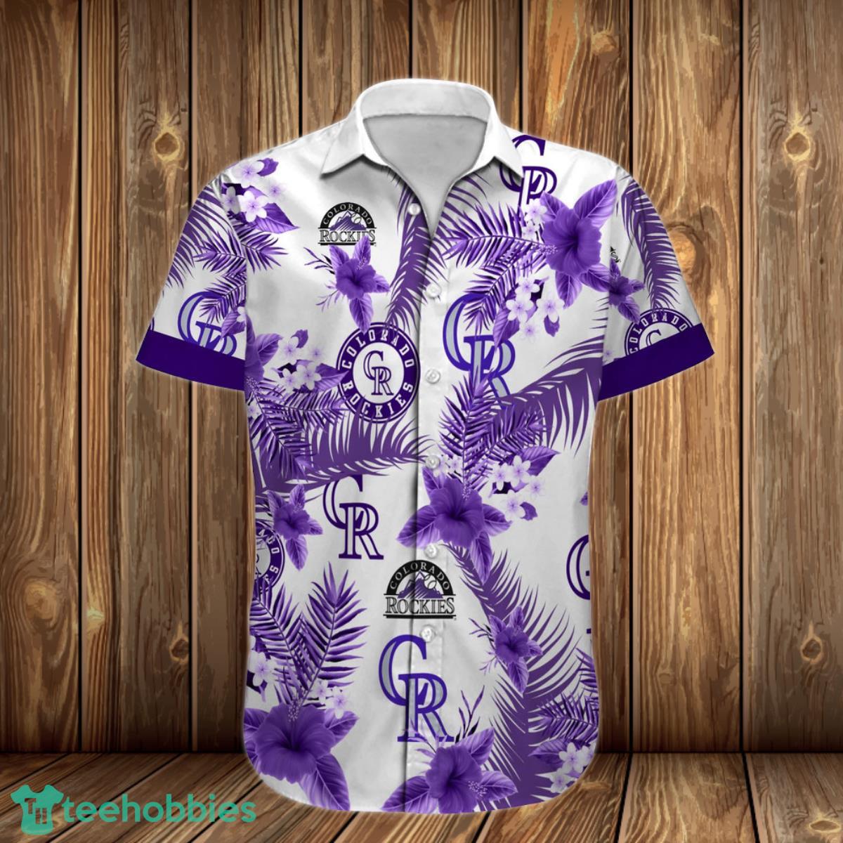 Colorado Rockies MLB Flower Hawaiian Shirt Best Gift For Men And