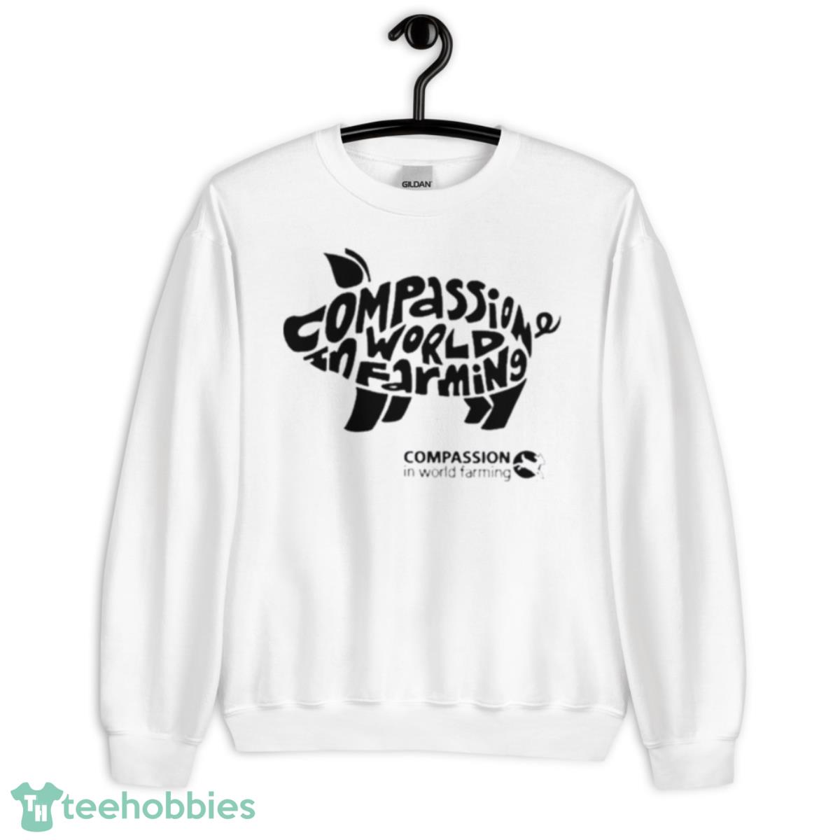 Compassion In World Farming Shirt - Unisex Heavy Blend Crewneck Sweatshirt