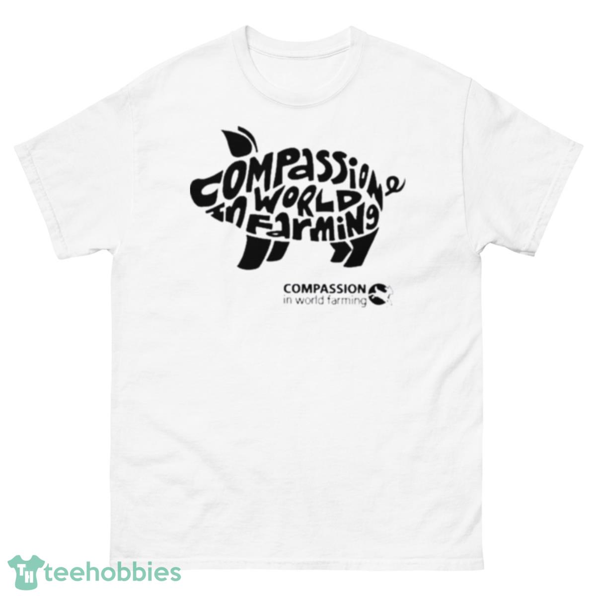 Compassion In World Farming Shirt - 500 Men’s Classic Tee Gildan