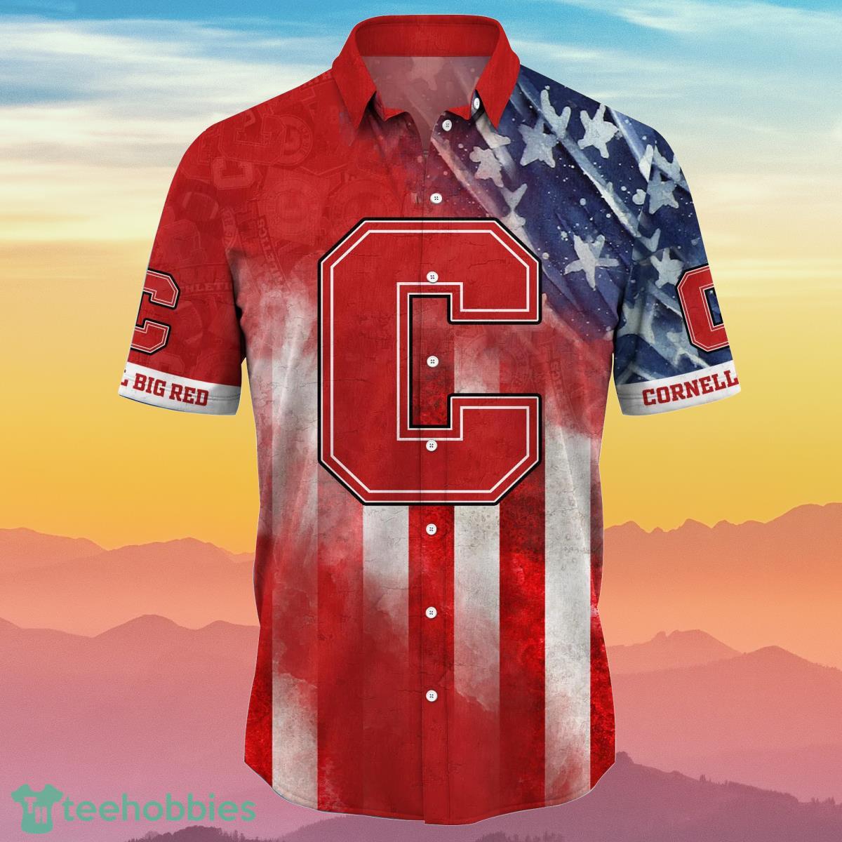 Cornell Big Red NCAA3 Hawaiian Shirt 4th Of July Independence Day Best Gift For Men And Women Fans - Cornell Big Red NCAA3 Hawaii Shirt Independence Day, Summer Shirts NA49897_3