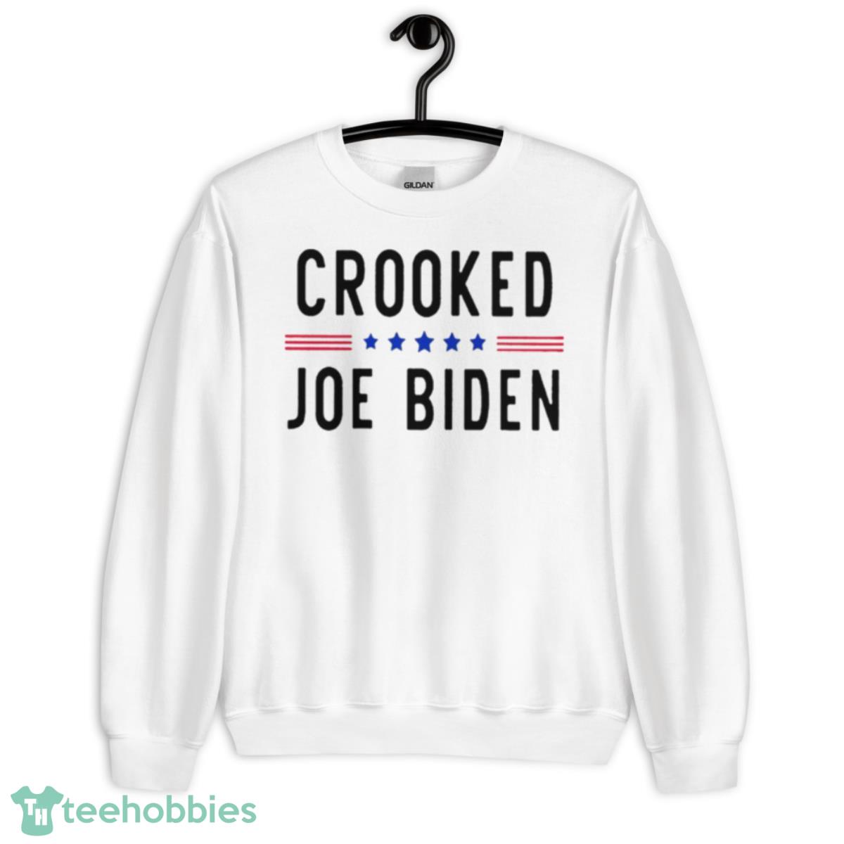 Crooked Joe Biden Shirt - Unisex Heavy Blend Crewneck Sweatshirt