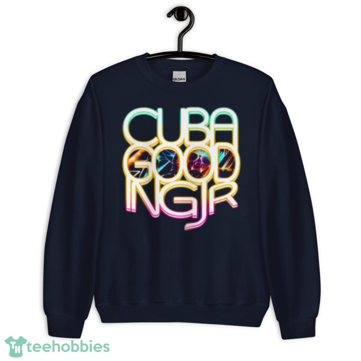 Cuba Gooding Jr Geometric Art shirt - Unisex Crewneck Sweatshirt-1