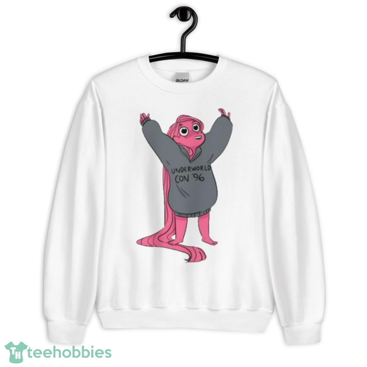 Cute Girl In Hoodie Lore Olympus Anime shirt - Unisex Heavy Blend Crewneck Sweatshirt