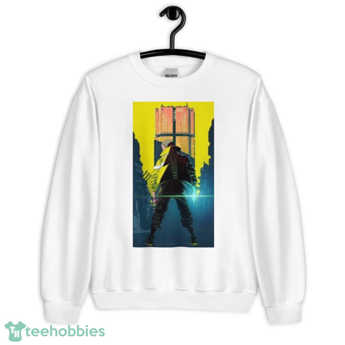 Cyberpunk Edgerunners Anime Graphic shirt - Unisex Heavy Blend Crewneck Sweatshirt