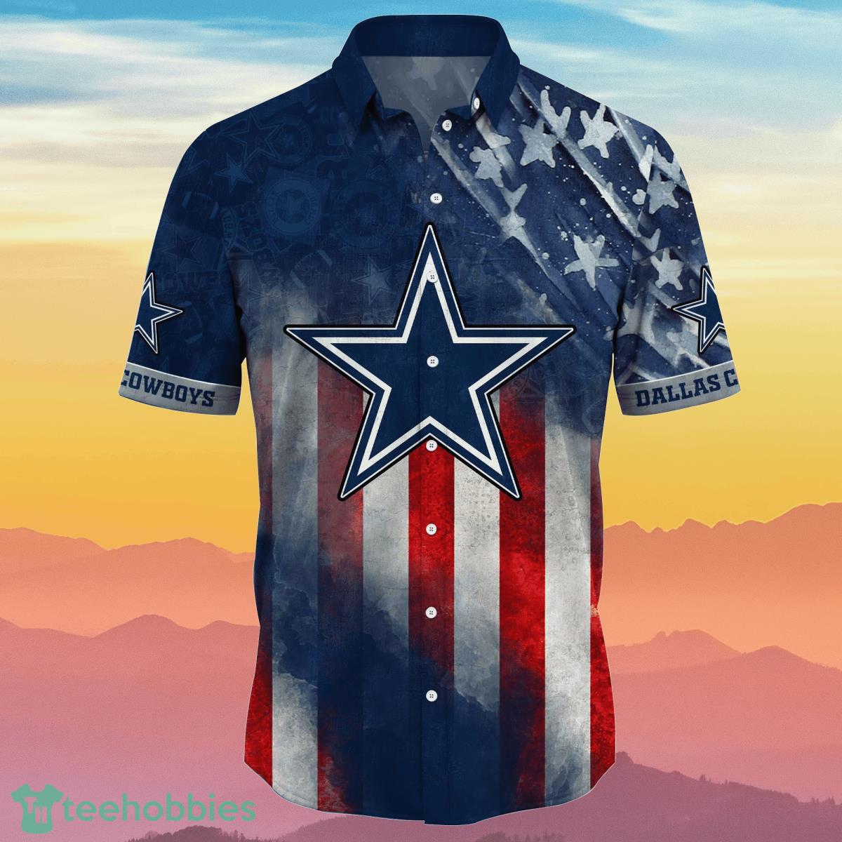 Dallas Cowboys NFL Custom Name Hawaiian Shirt For Men Women Gift