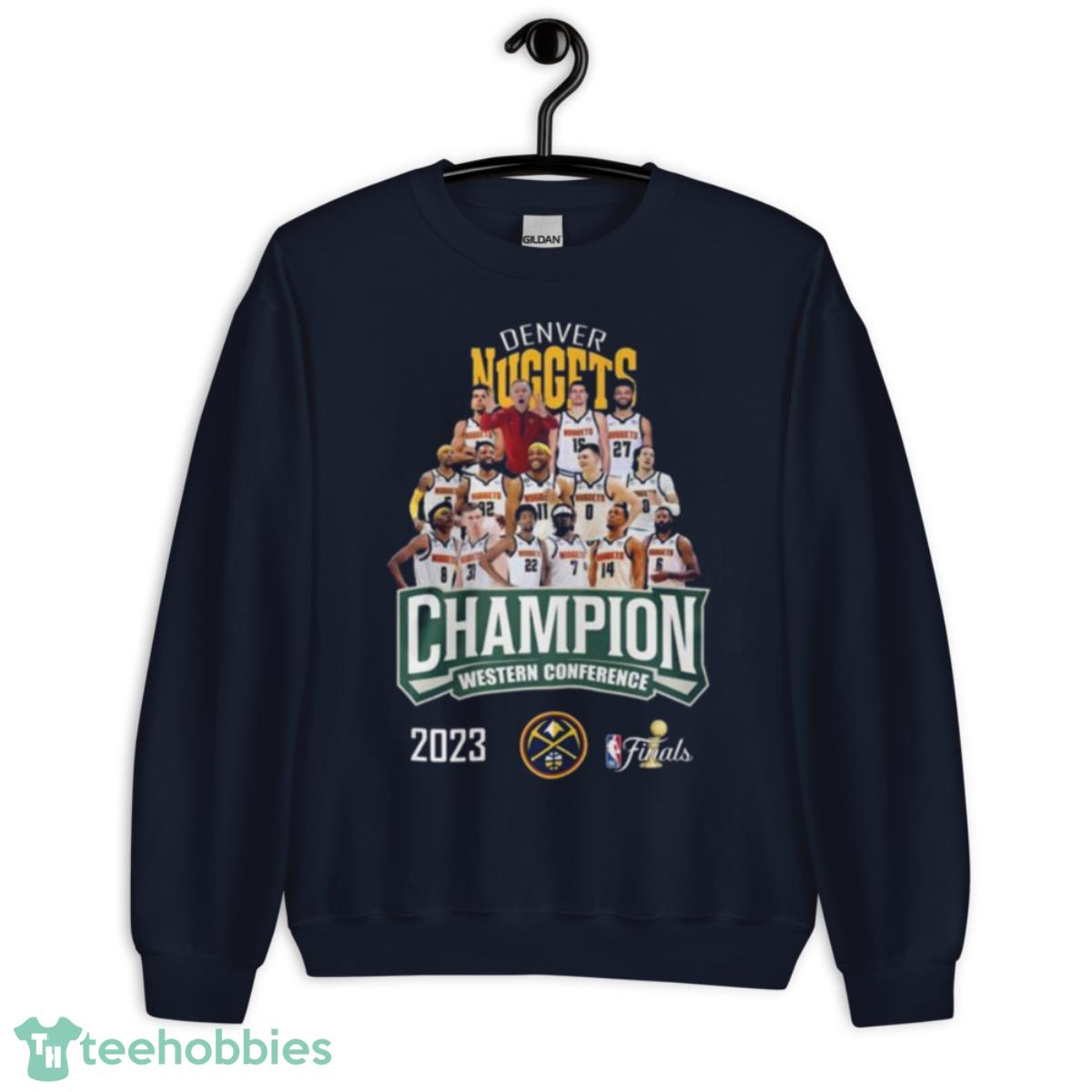 Denver Nuggets Champions Western Conference Finals 2023 Shirt - Unisex Crewneck Sweatshirt-1