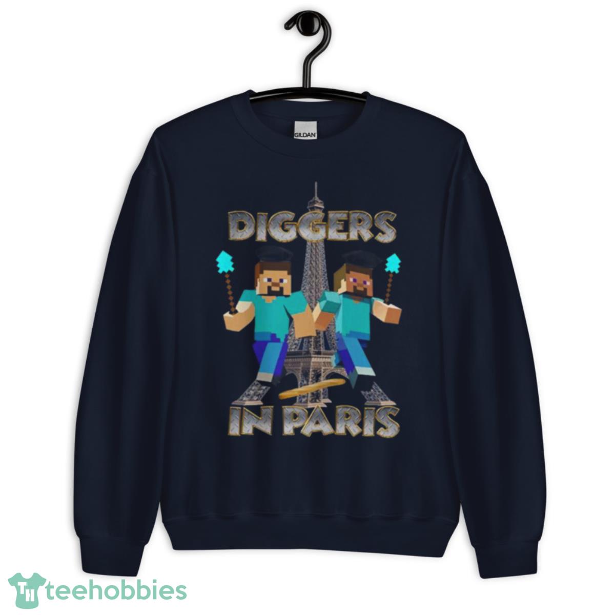 Diggers In Paris Shirt - Unisex Crewneck Sweatshirt-1