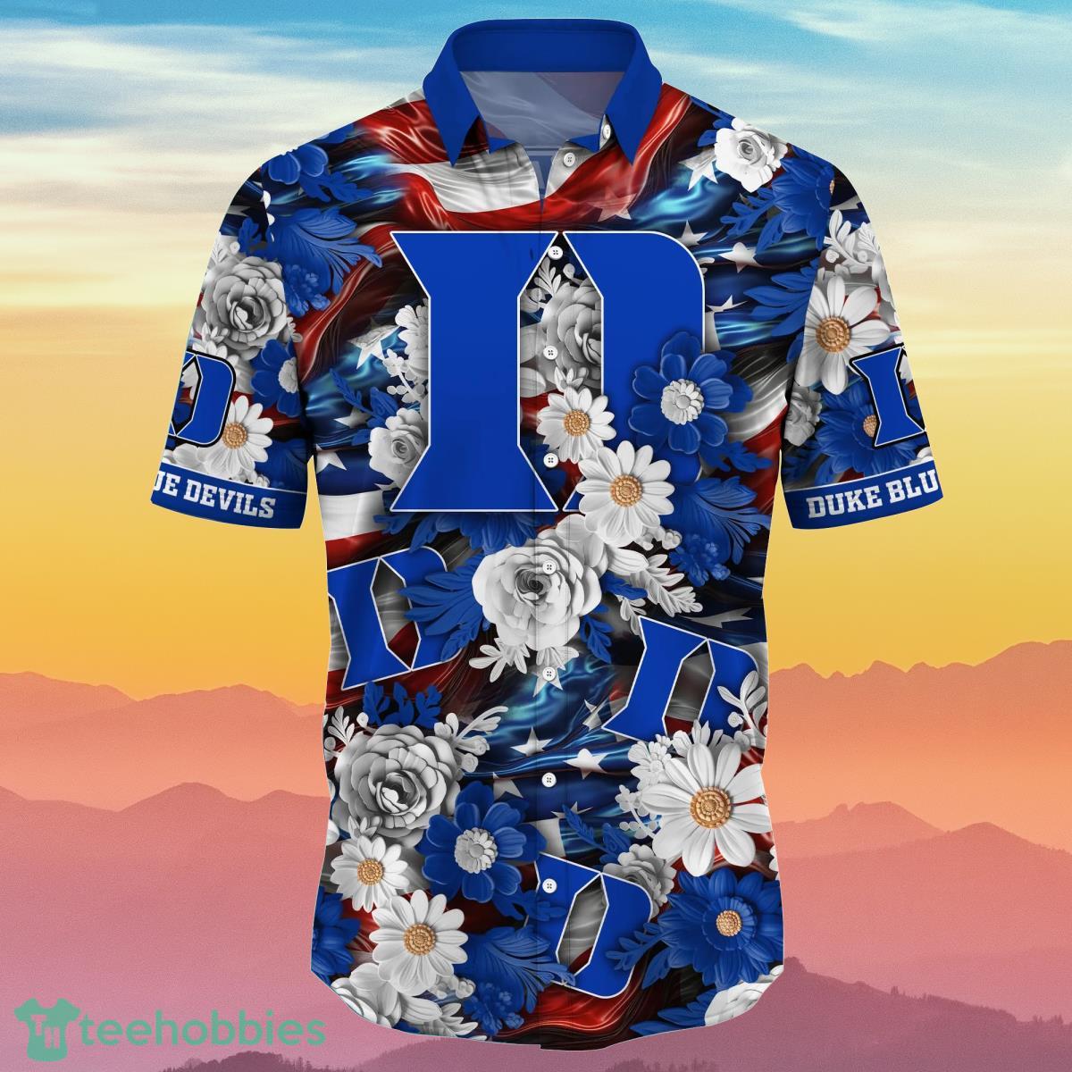 Duke Blue Devils NCAA2 Hawaiian Shirt 4th Of July Independence Day Special Gift For Men And Women Fans - Duke Blue Devils NCAA2 Hawaii Shirt Independence Day, Summer Shirts NA49922_3