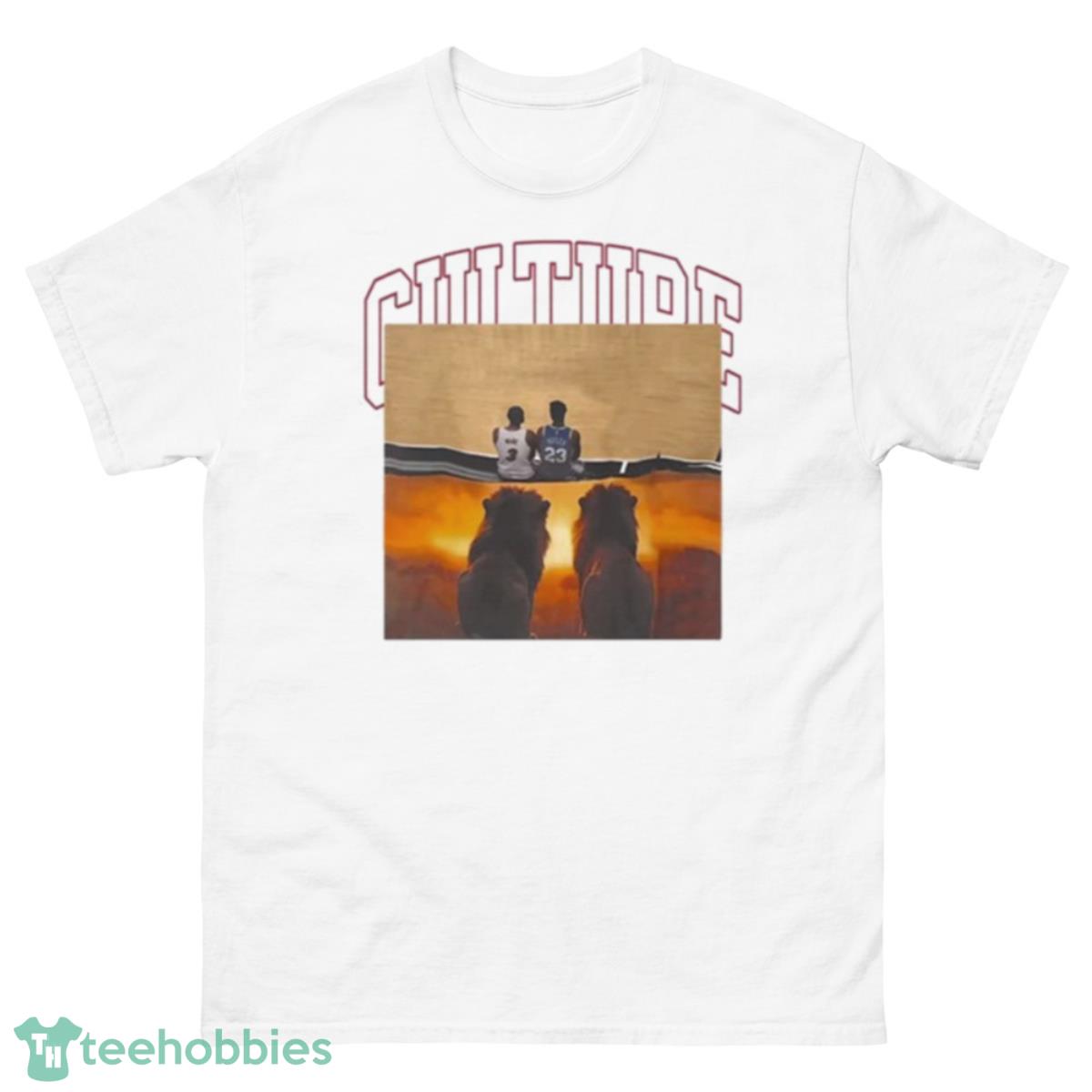 Dwyane Wade X Himmy Culture Lions Lyfe Shirt - 500 Men’s Classic Tee Gildan