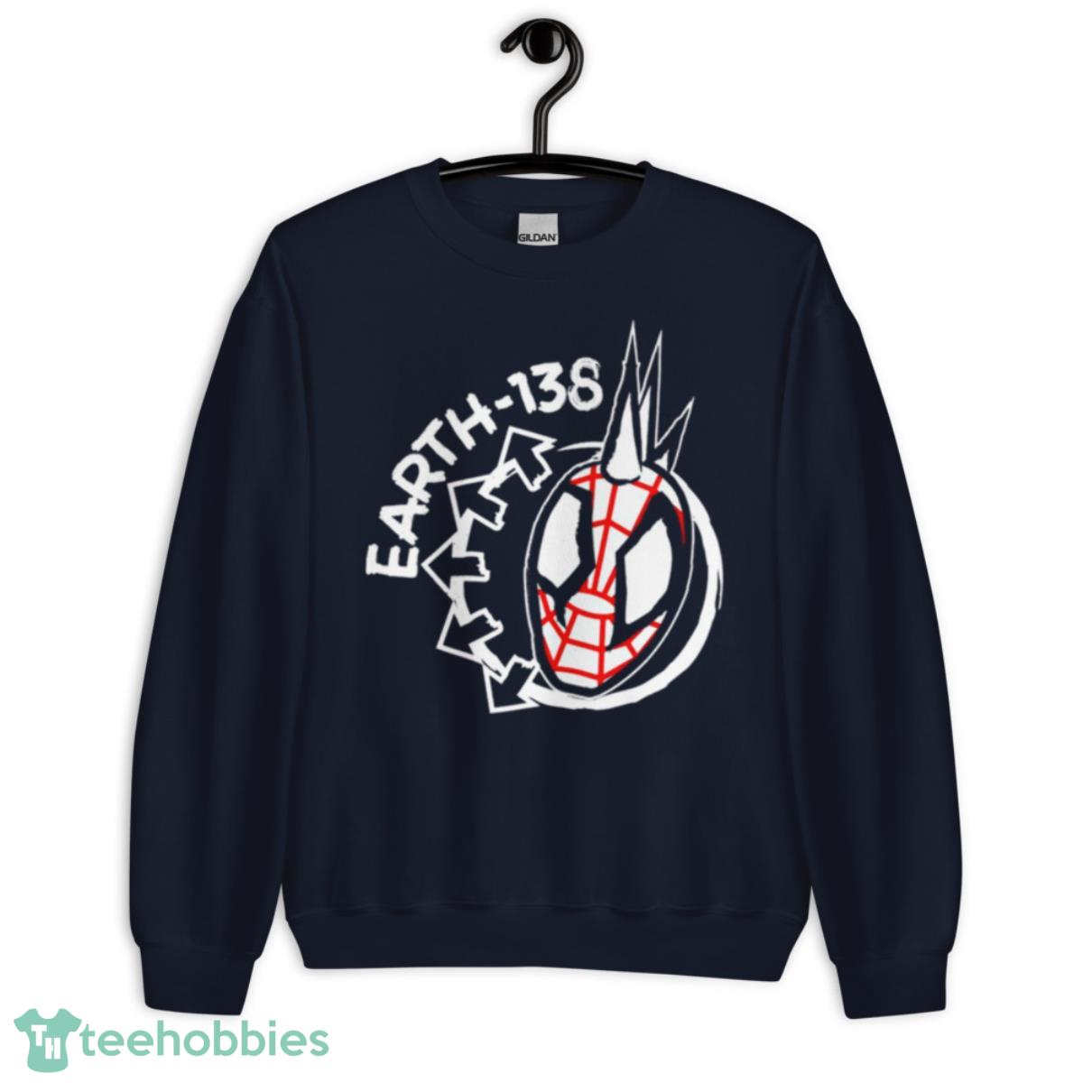 Earth138 Spider Punk Shirt - Unisex Crewneck Sweatshirt-1