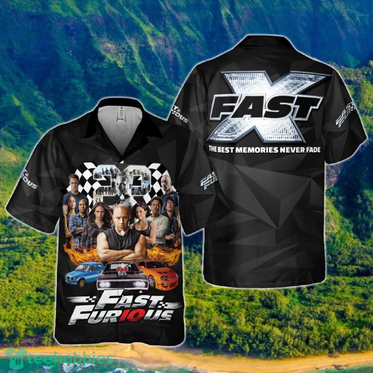 Fast And Furious 10 The Best Memories Never Fade 3D Hawaiian Shirt Product Photo 1 Fast And Furious 10 The Best Memories Never Fade 3D Hawaiian Shirt Product Photo 1