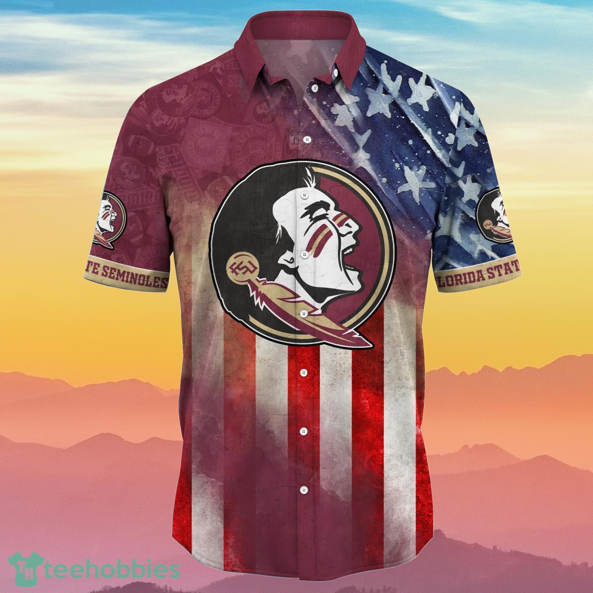 Florida State Seminoles NCAA2 Hawaiian Shirt 4th Of July Independence Day Best Gift For Men And Women Fans - Florida State Seminoles NCAA2 Hawaii Shirt Independence Day, Summer Shirts NA49897_3