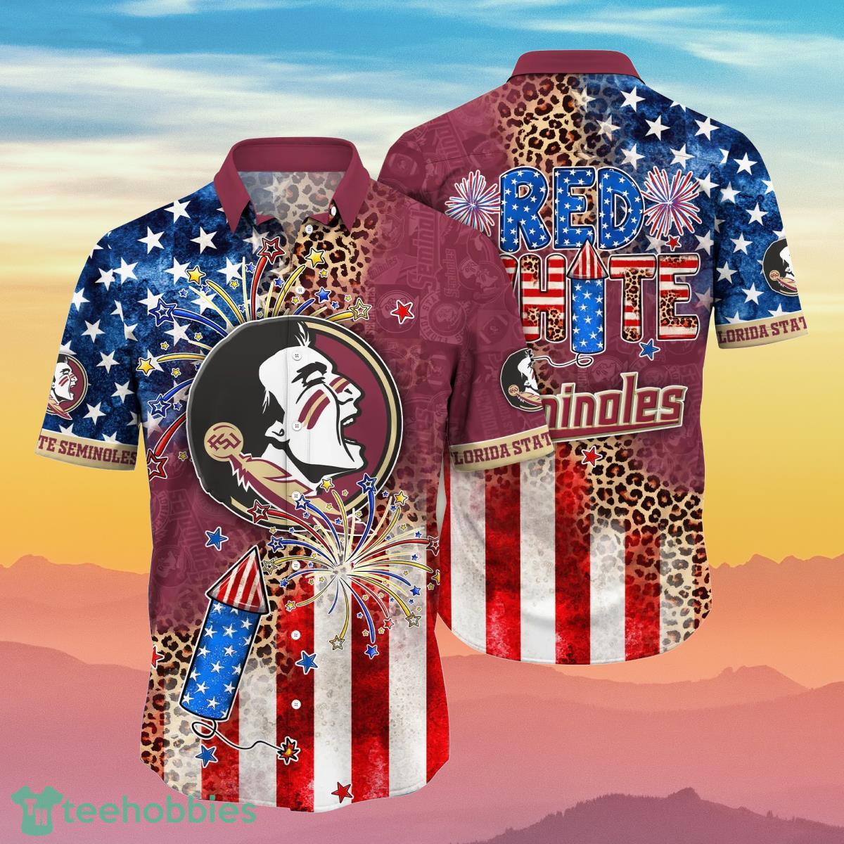 NCAA Florida State Seminoles Flower Hawaiian Shirt 3D Shirt, Florida State  Seminoles Gifts For Men - T-shirts Low Price