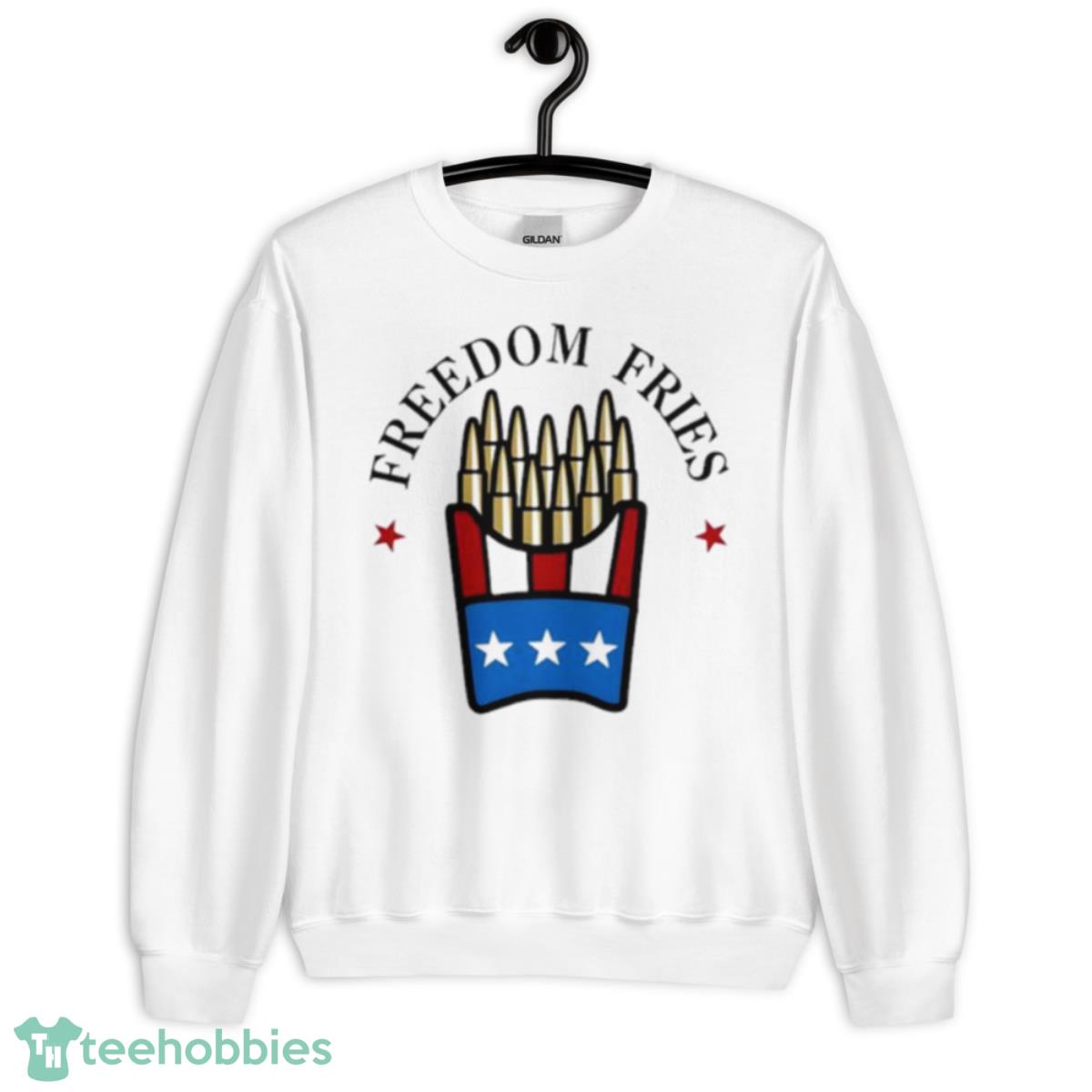 Freedom fries 4th of July shirt - Unisex Heavy Blend Crewneck Sweatshirt