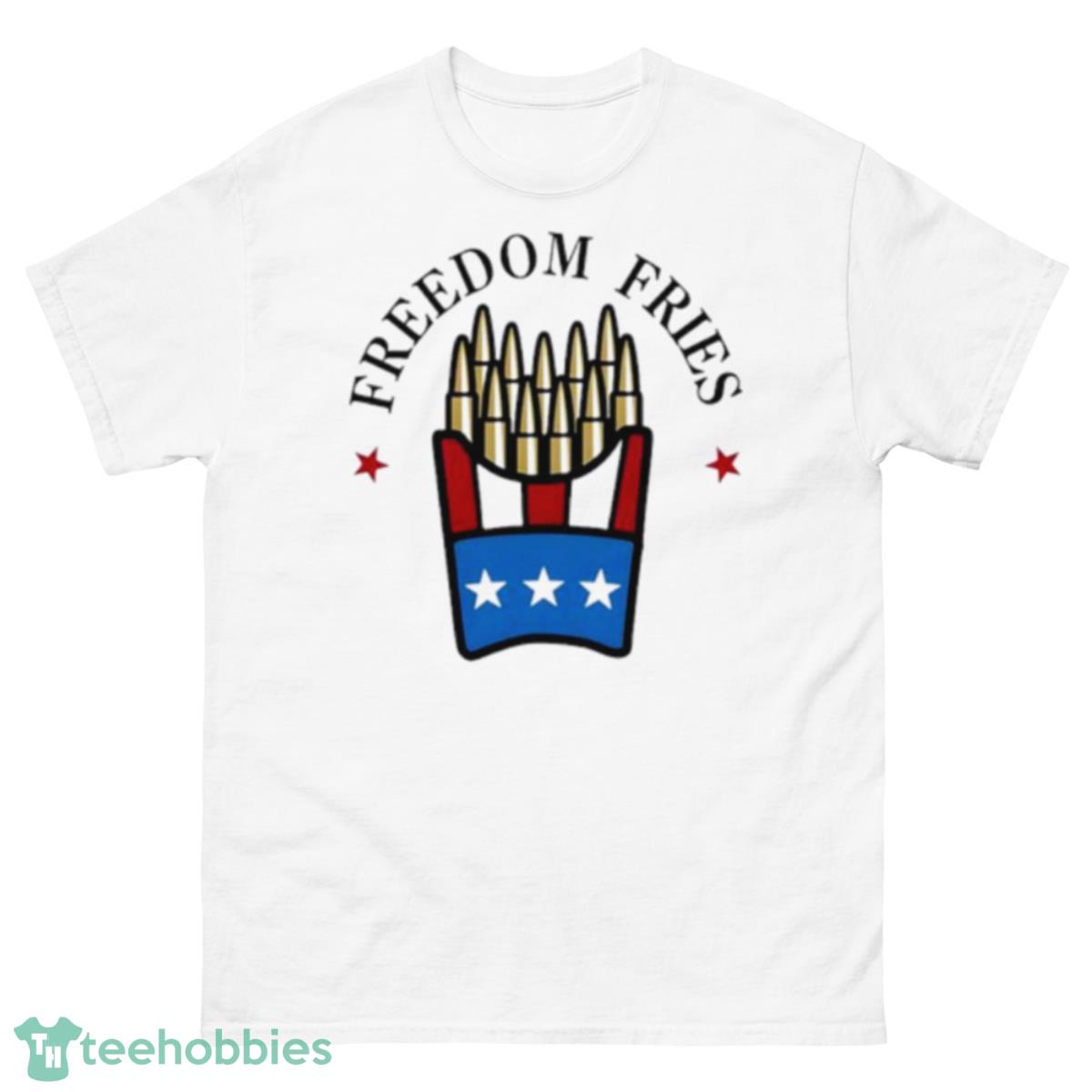 Freedom fries 4th of July shirt - 500 Men’s Classic Tee Gildan