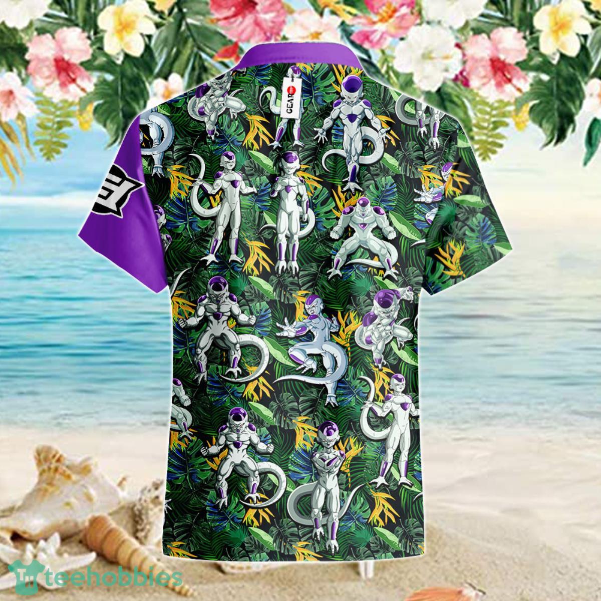 Frieza Hawaiian Shirt Anime Merch Clothes Ideal Gift For Men Women Fans Product Photo 2