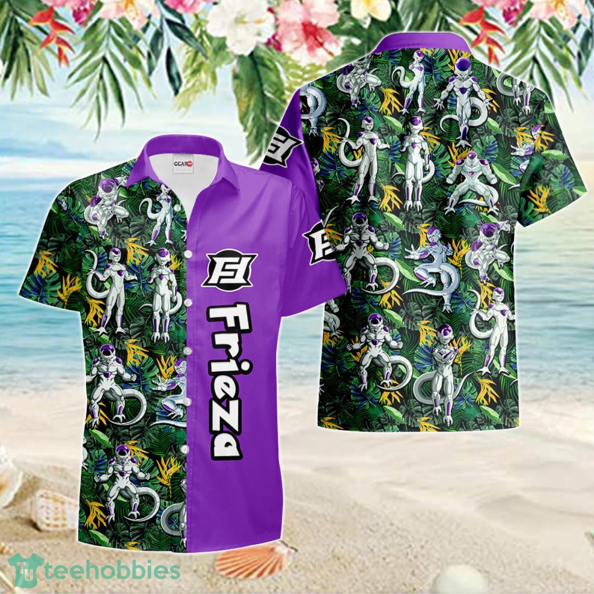Frieza Hawaiian Shirt Anime Merch Clothes Ideal Gift For Men Women Fans Product Photo 1