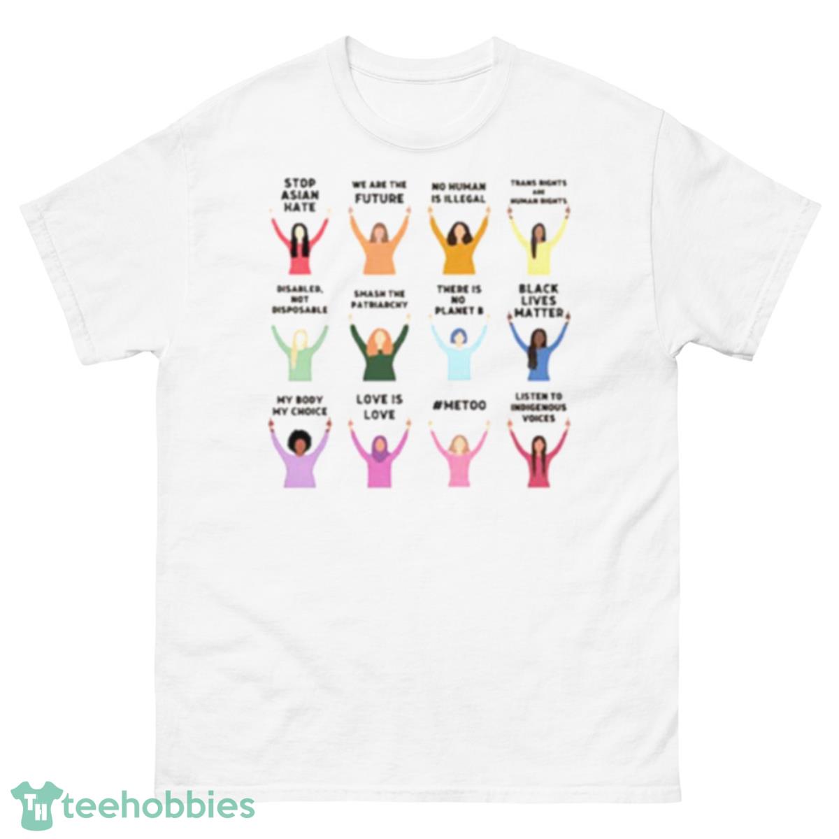 Global protesting women shirt - 500 Men’s Classic Tee Gildan