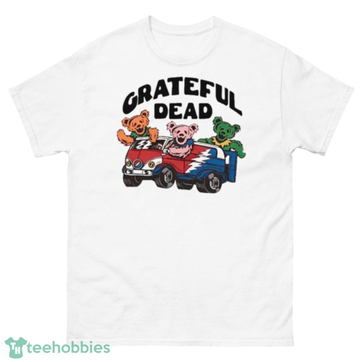 Grateful Dead Van Homage Shirt - 500 Men’s Classic Tee Gildan