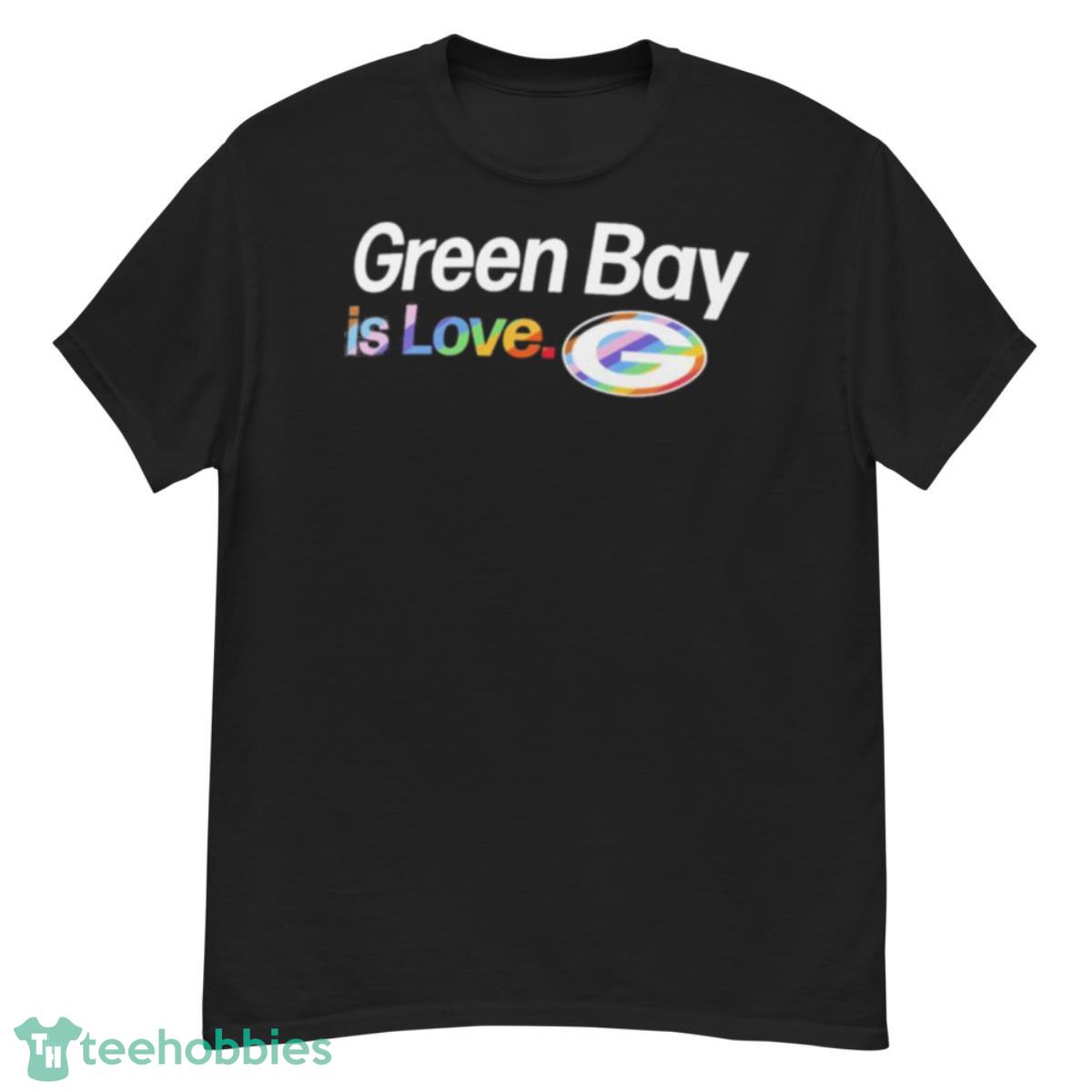 Green Bay Packers Is Love City Pride Team Logo Shirt - G500 Men’s Classic T-Shirt