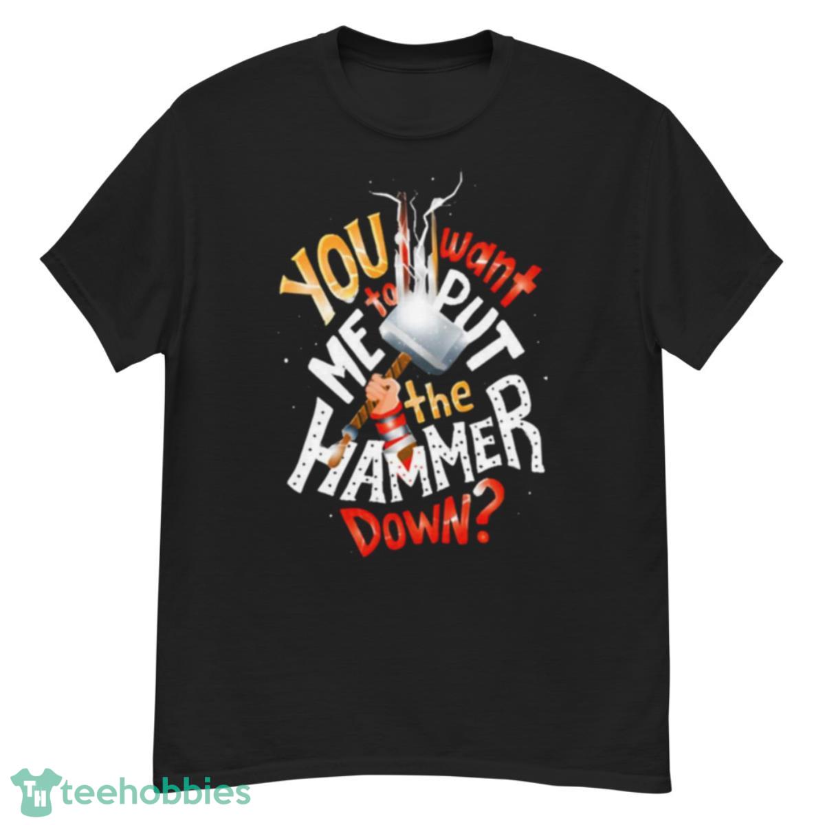 Hammer Down Thor Marvel Shirt - G500 Men’s Classic T-Shirt