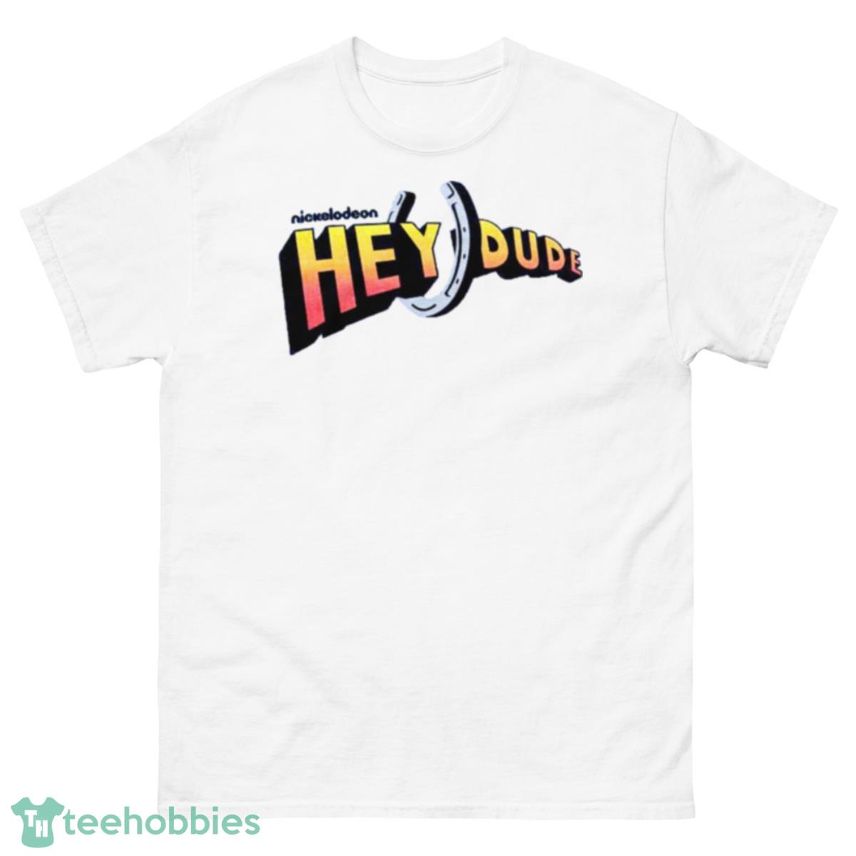 Hey Dude TV Show Logo Shirt - 500 Men’s Classic Tee Gildan