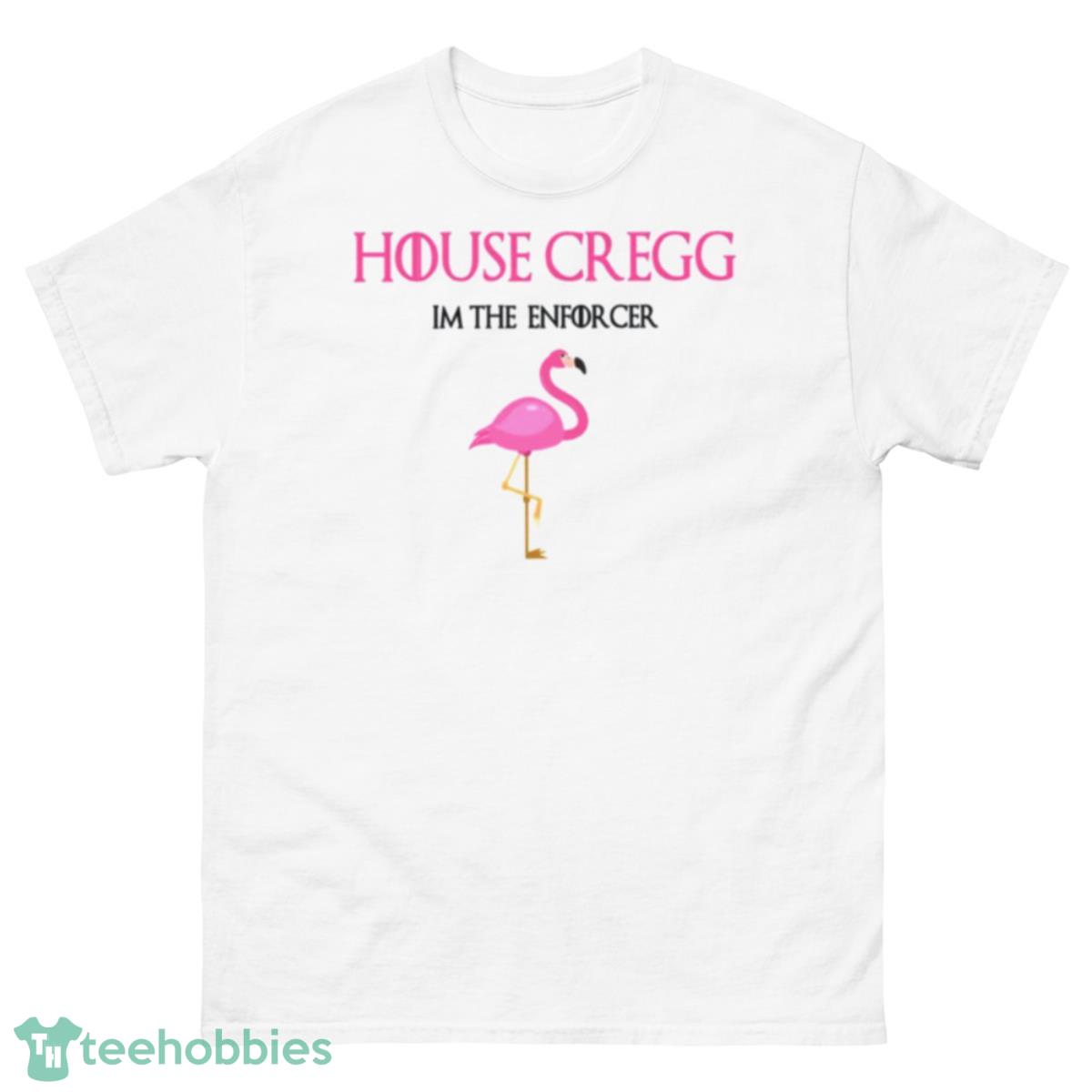 House Cregg Pink Flamingo Cj Cregg Shirt - 500 Men’s Classic Tee Gildan