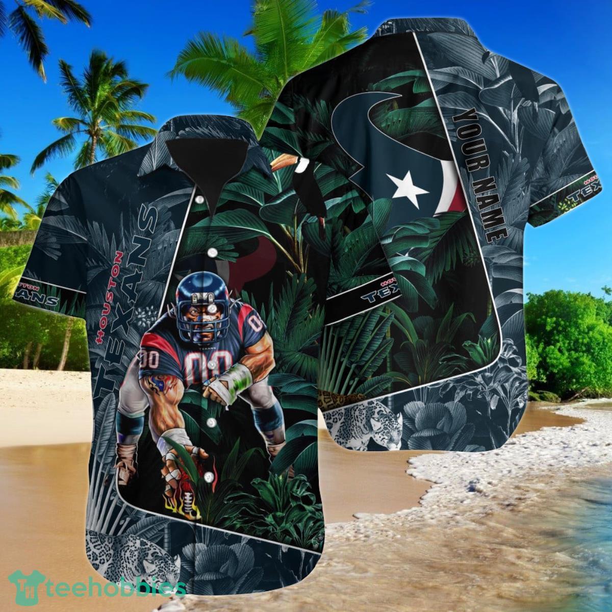 Houston Texans NFL Custom Name Hawaiian Shirt Special Gift For Men Women -  Freedomdesign