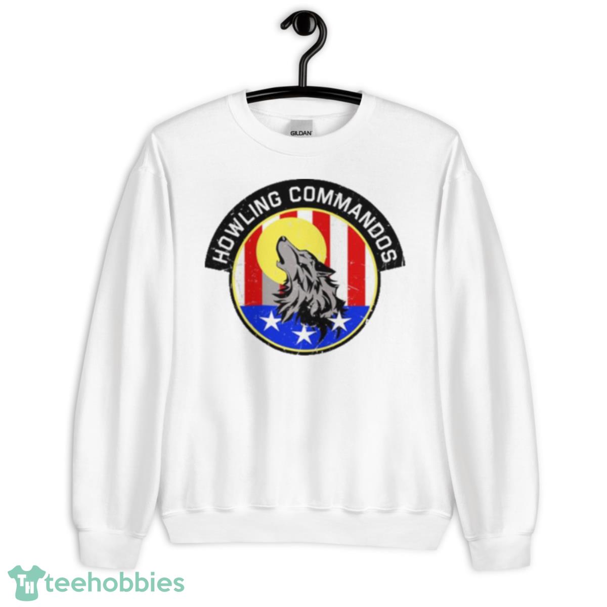 Howling Commandos Patch Shirt - Unisex Heavy Blend Crewneck Sweatshirt