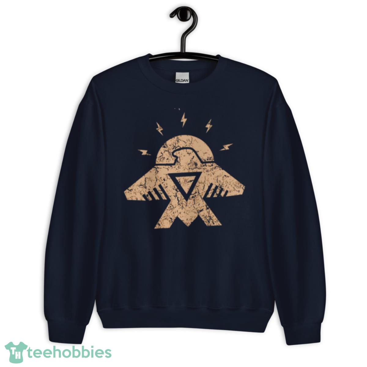 Hulk Thunderbird Marvel Logo Shirt - Unisex Crewneck Sweatshirt-1