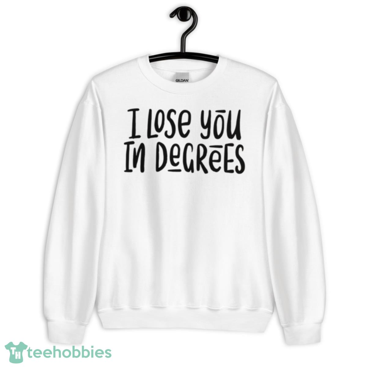 I Lose You In Degrees Foals Lyrics shirt - Unisex Heavy Blend Crewneck Sweatshirt