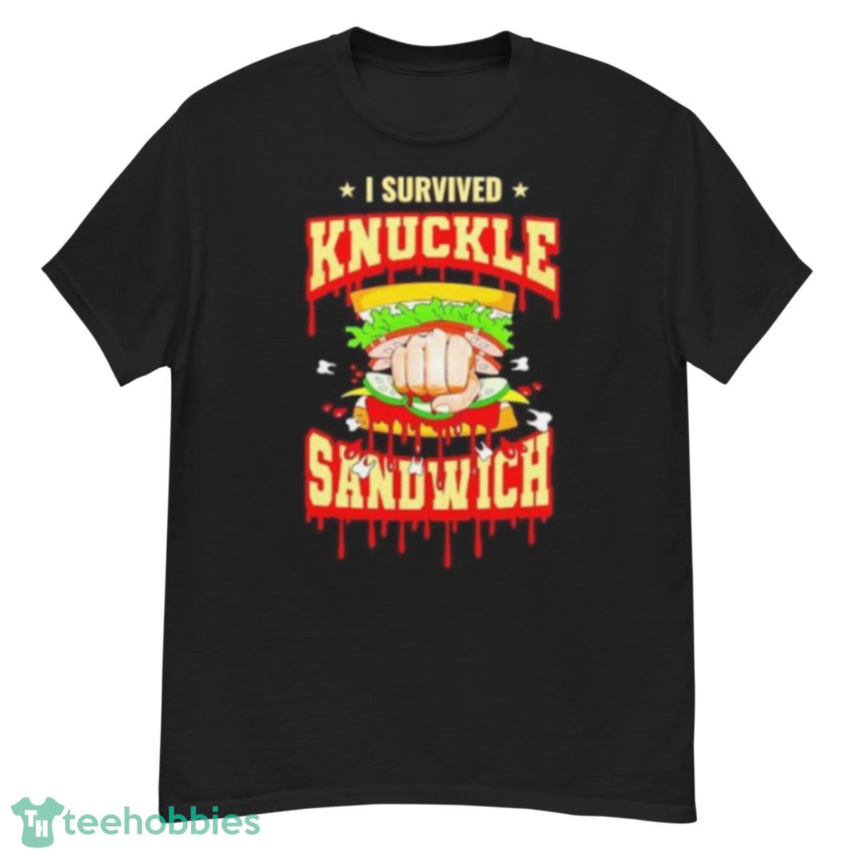 I Survived The Knuckle Sandwich Shirt - G500 Men’s Classic T-Shirt