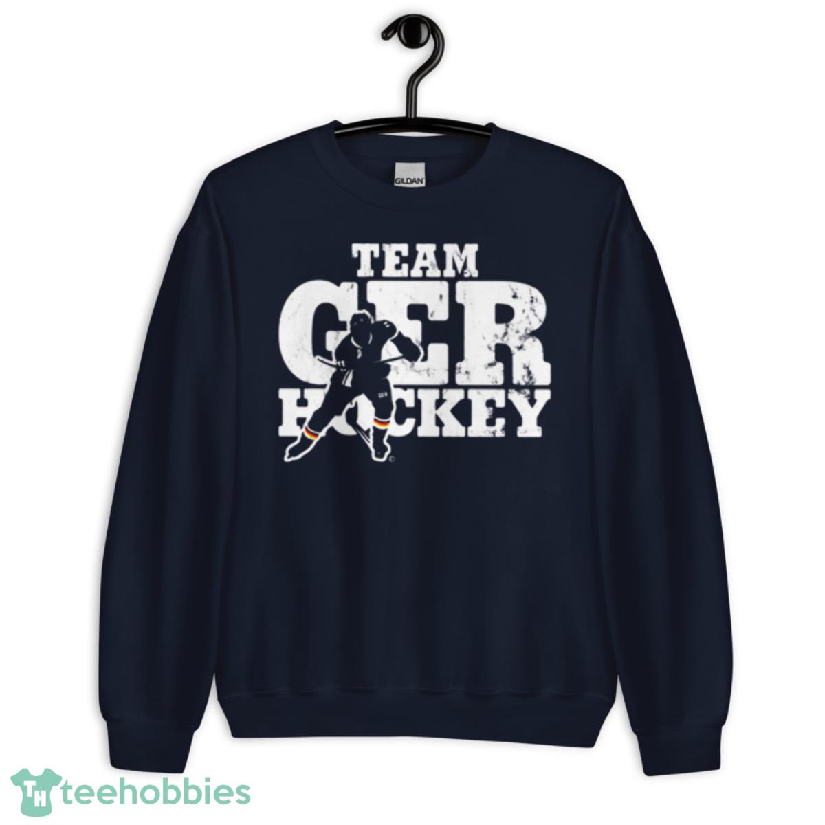 Ice Hockey Team Germany Vintage By Subgirl  Shirt - Unisex Crewneck Sweatshirt-1