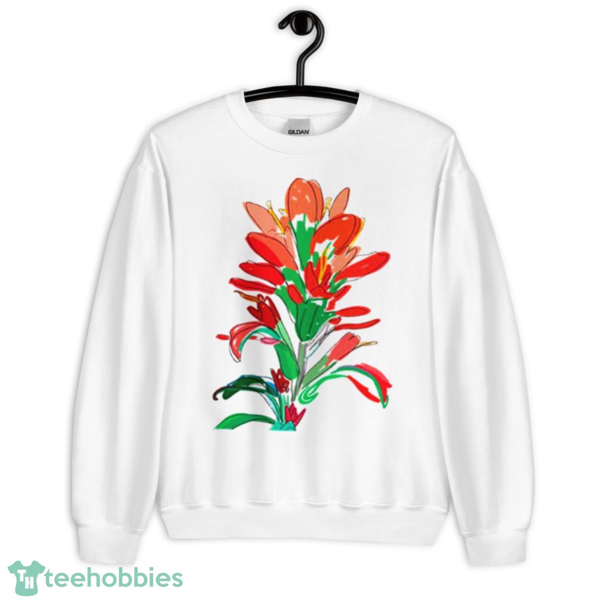 Indian Paintbrush Shirt - Unisex Heavy Blend Crewneck Sweatshirt